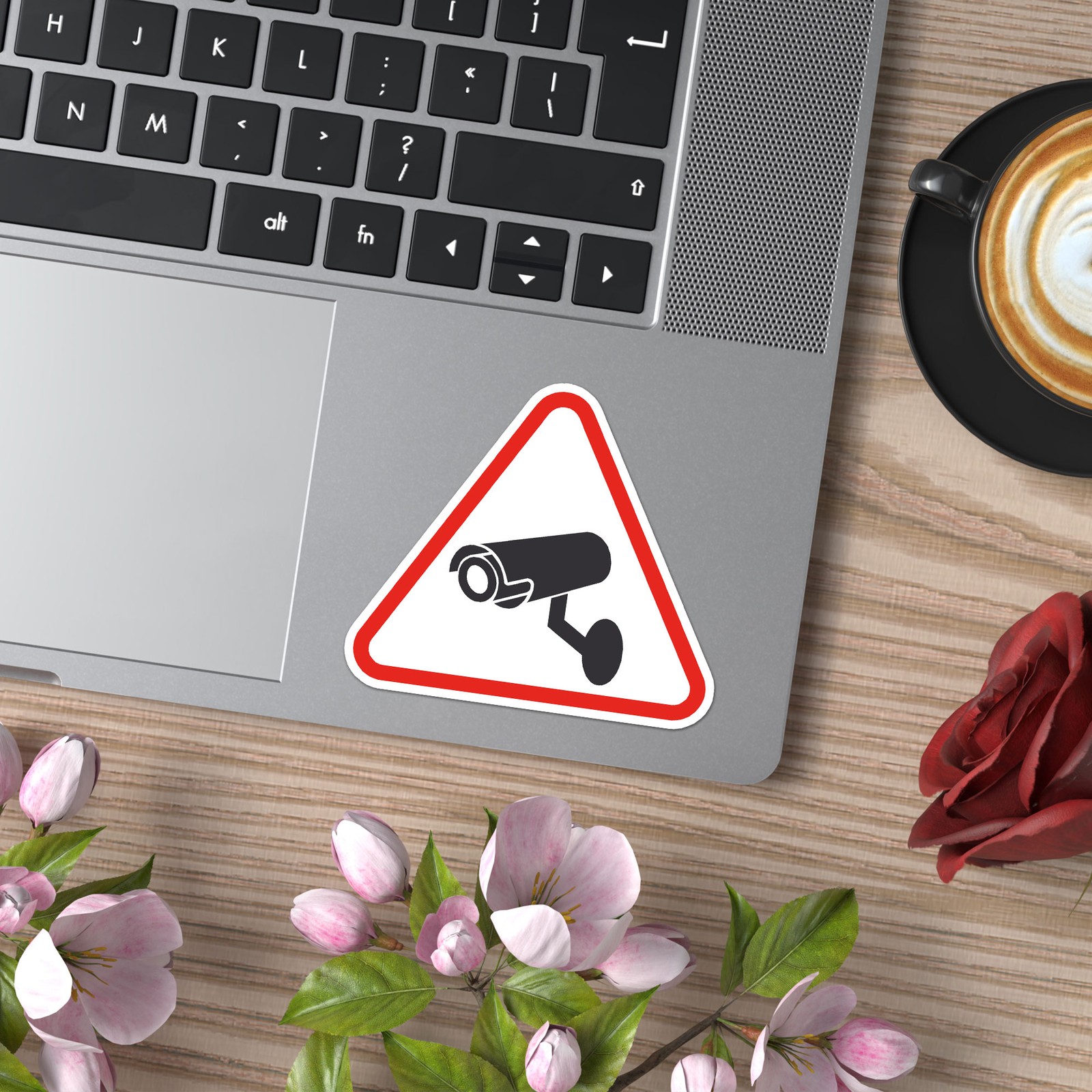 Warning Security Camera - Vinyl Decal Sticker - Car Window Laptop - ebn8619 gallery