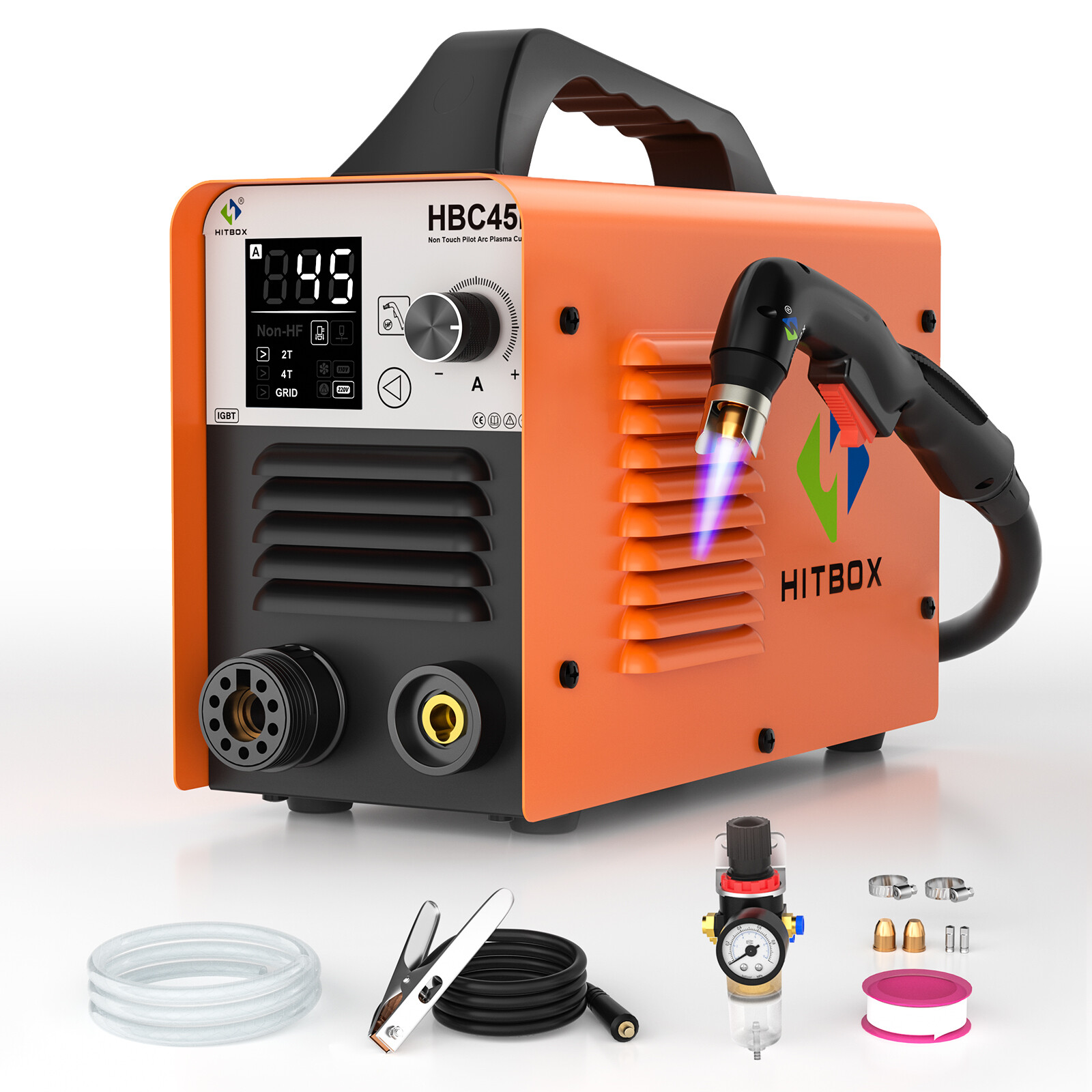 Non-Touch Non-HF Pilot Arc - HITBOX 45A Plasma Cutter 110/220V Home/DIY gallery