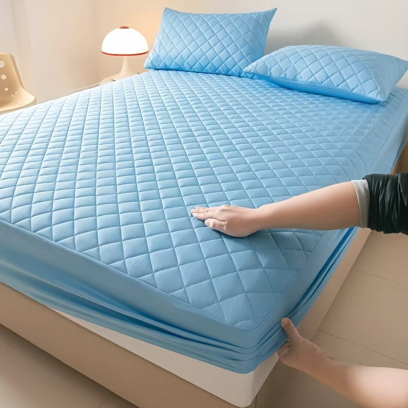 Waterproof Mattress Protector Twin Full Queen King Cooling Cover Pad gallery