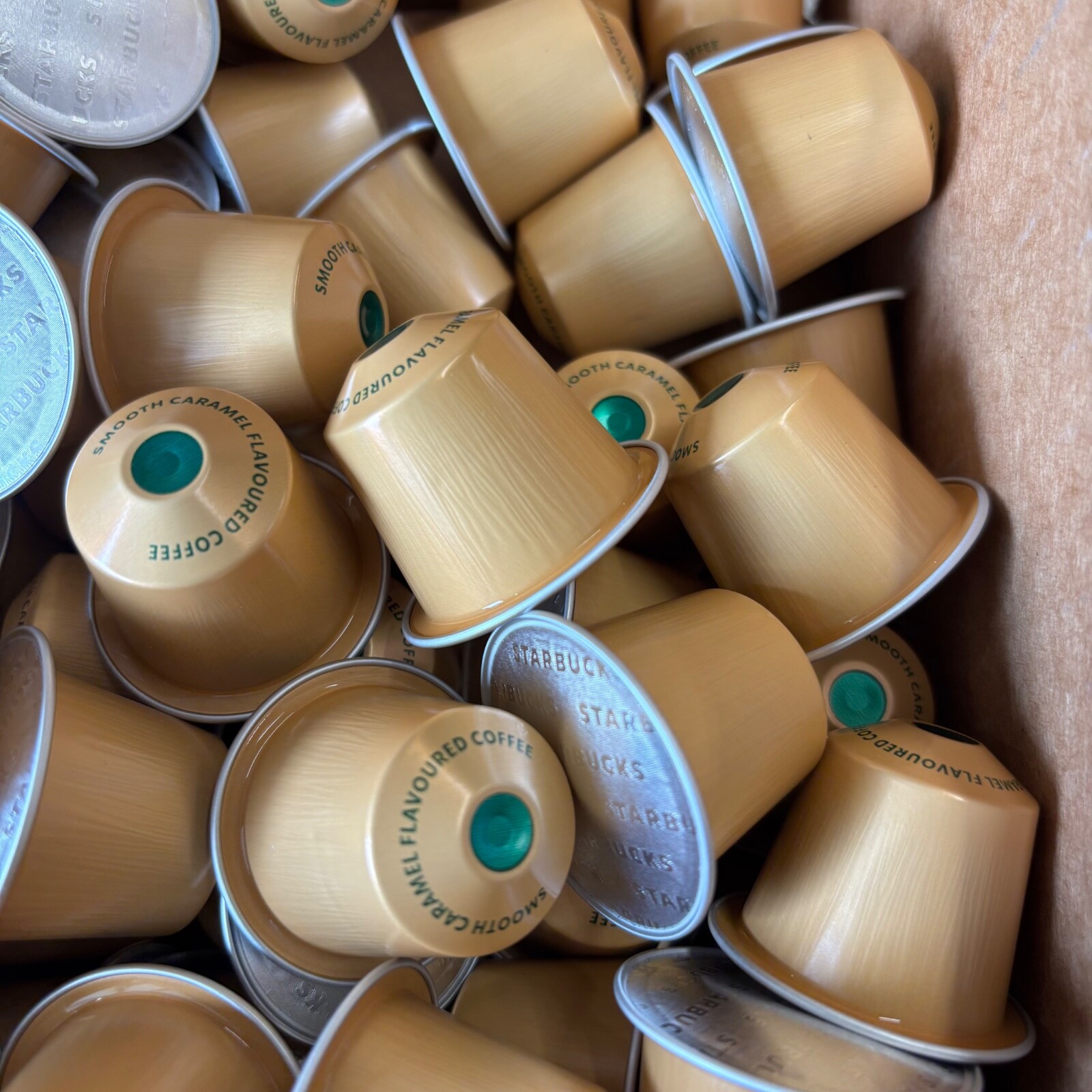 Starbucks Nespresso Original Smooth Caramel Flavored Coffee, 100-ct LOOSE/BULK gallery