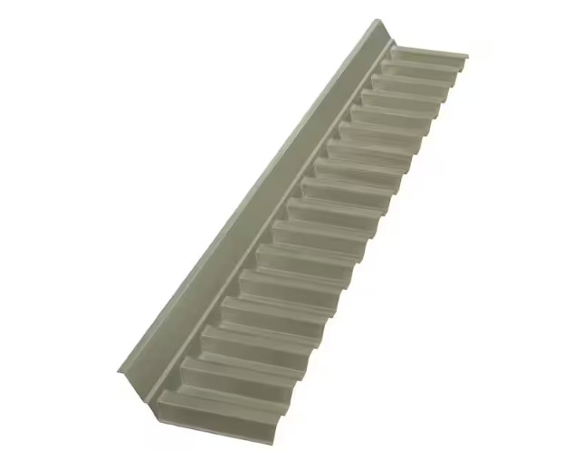 Polycarbonate Wall Connector Flashing in Solar Gray 4 ft. gallery