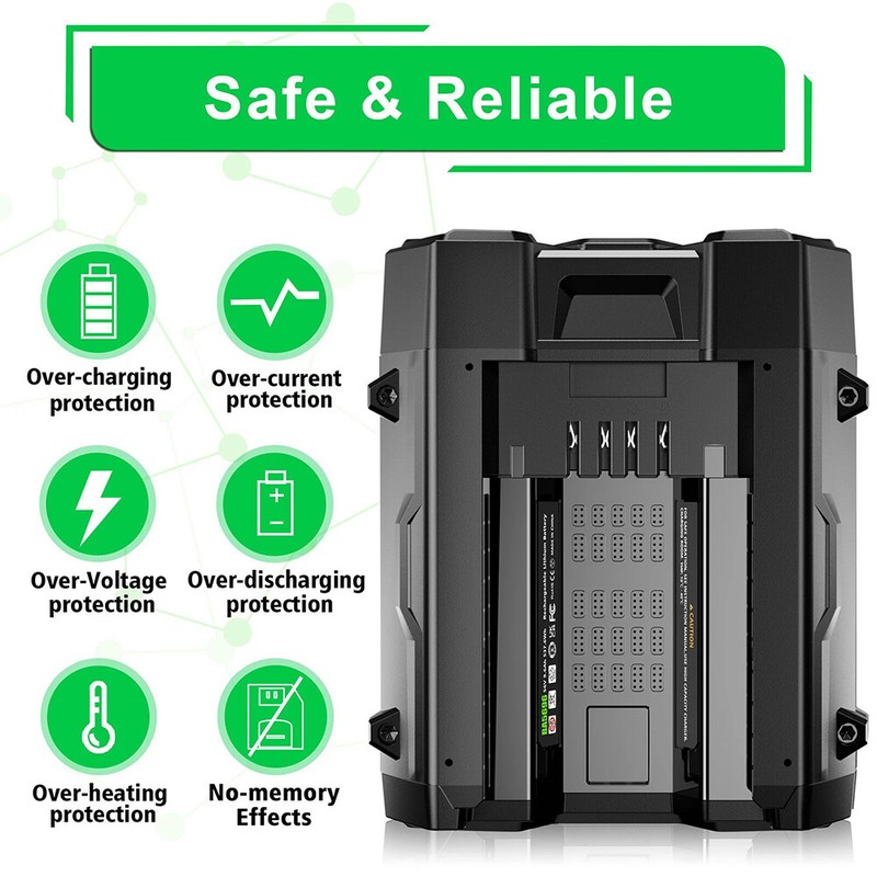 56V 7500mAh Replacement Lithium-ion Battery For EGO 56V BA1400T BA4200 BA2800 gallery