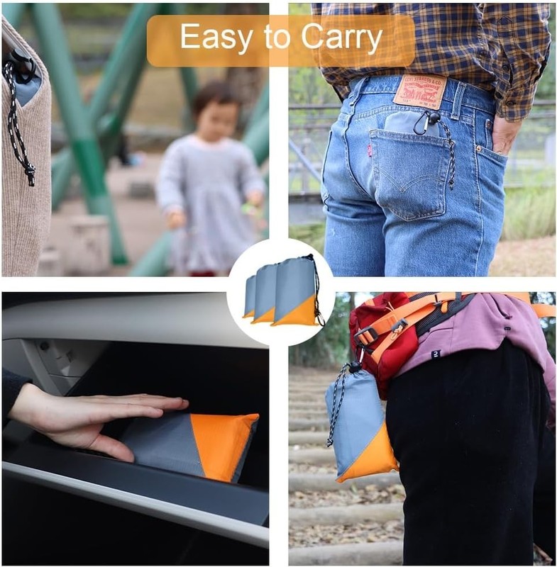 Lightweight 55"x79" Pocket Picnic Blanket - Waterproof & Quick Dry Setup gallery