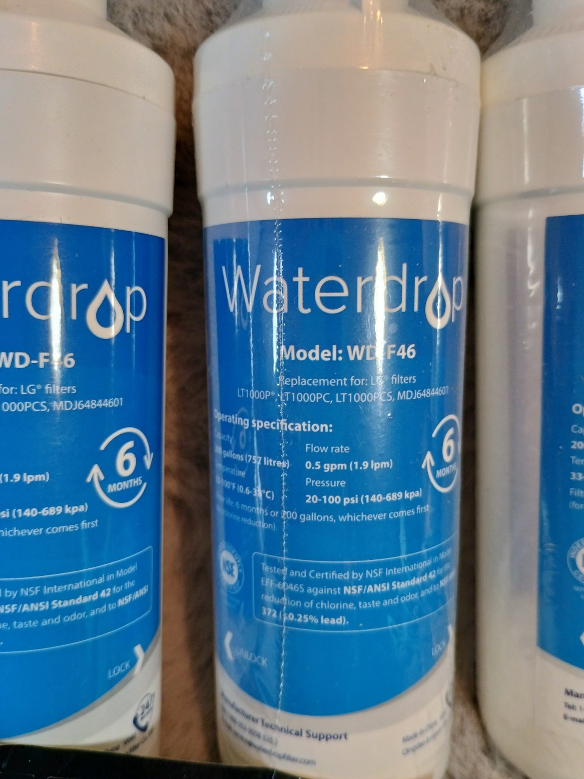 waterdrop replacement filter Model: WD-F46 gallery