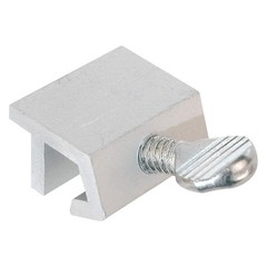 PRIME-LINE U 9980 Window Lock, Silver, 15/32 in L, 1 in W 54DP96