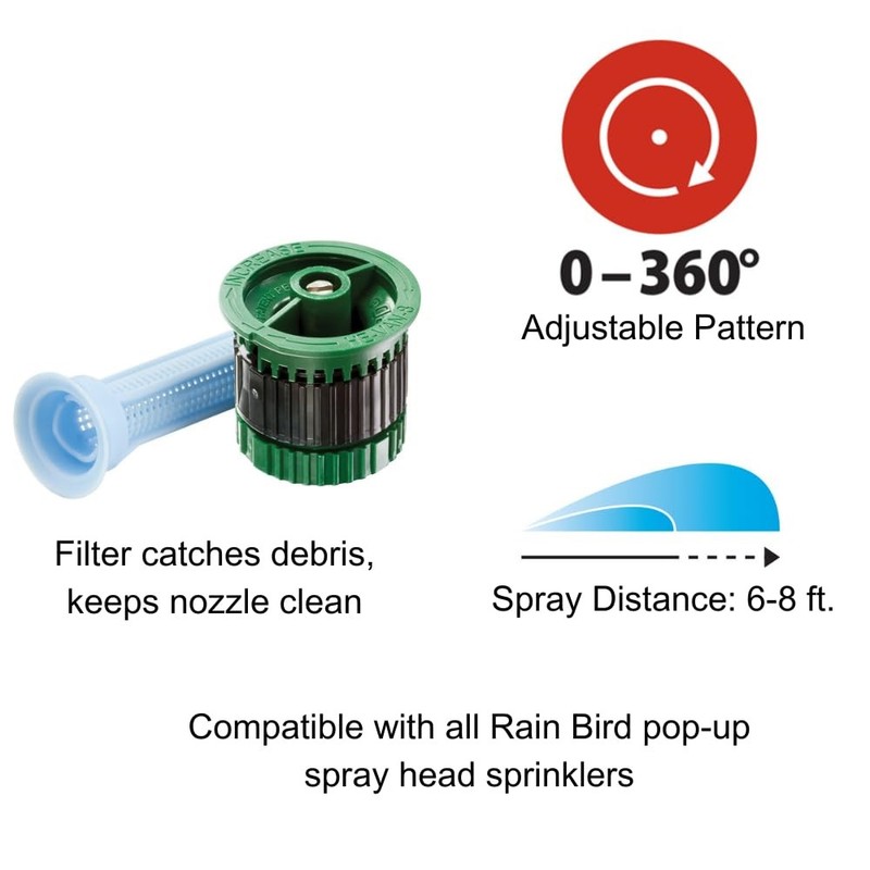 Rain Bird HEVAN085PK High Efficiency 0-360 Adjustable Spray Nozzle gallery