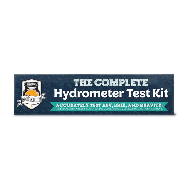 Fermentaholics Hydrometer Kit - Hydrometer and Glass Test Jar - Monitor ABV gallery