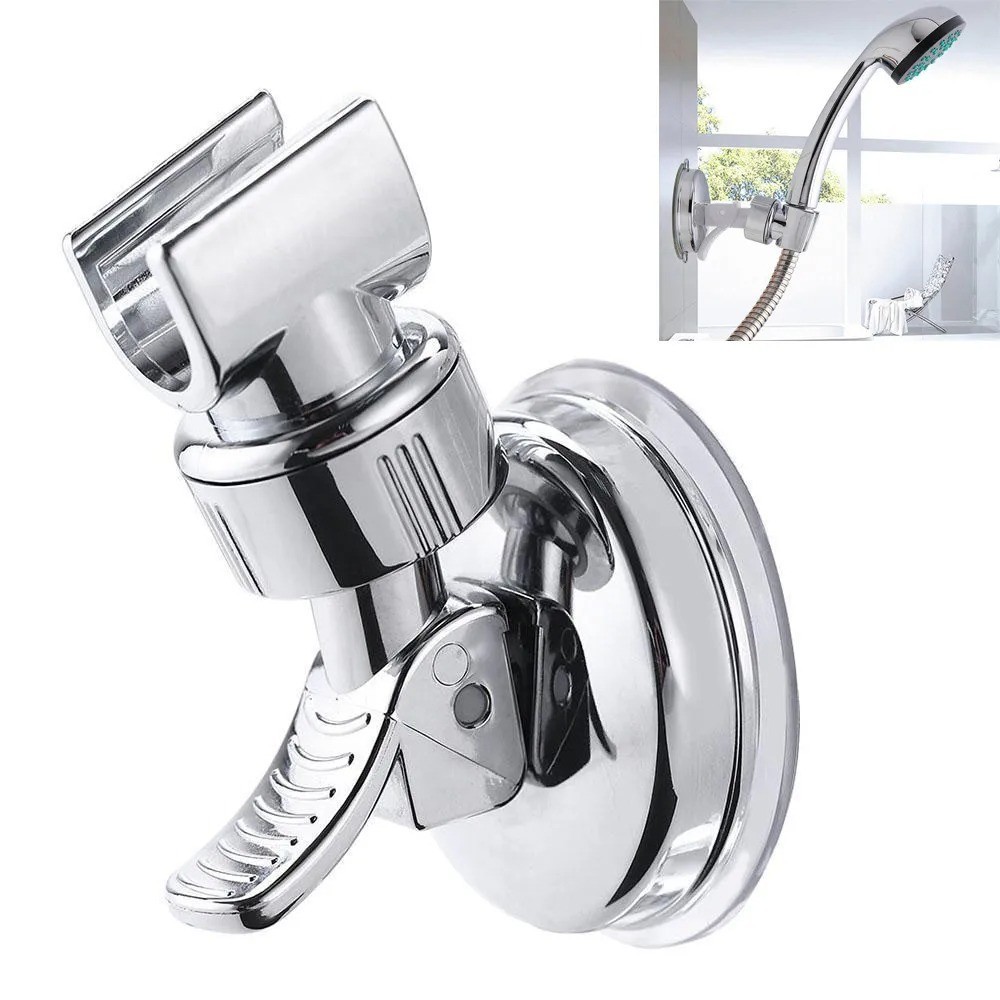 Adjustable Shower Head Holder Suction Cup Handheld Wall Mount Bathroom Bracket gallery