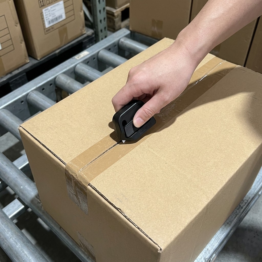 Mini Ceramic Box Cutter with Magnet Safe Parcel Opener for Cardboard Boxes gallery