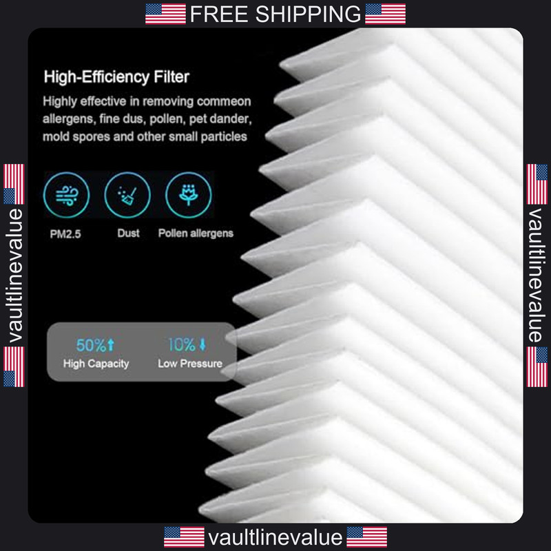 FreAire HAP605 HAP607 Air Purifier Replacement Filters 2-Pack with HEPA gallery