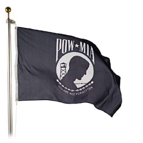 2x3 Pow Mia POWMIA Double Sided Flag Polyester Nylon House banner Grommets gallery