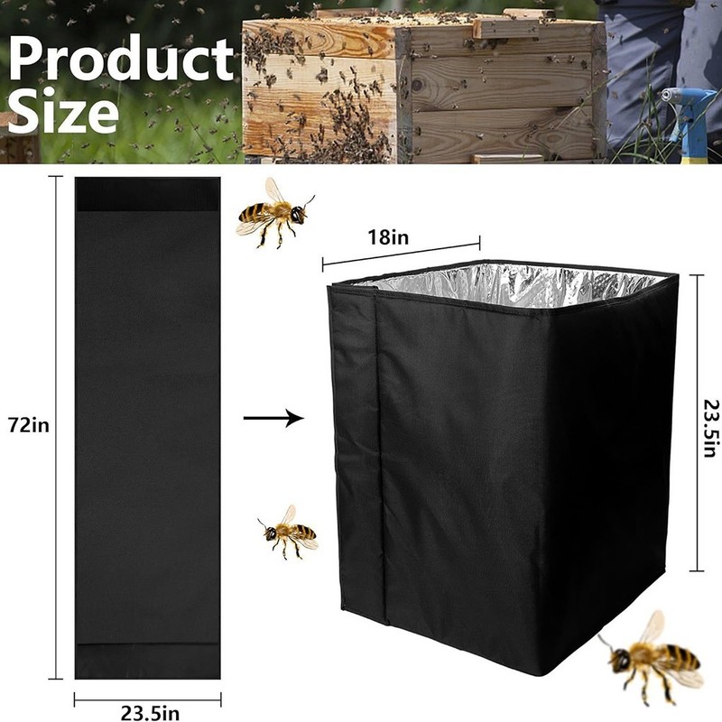 Economical Adjustable Insulation Wrap for Beehive 72x23 5in Size gallery