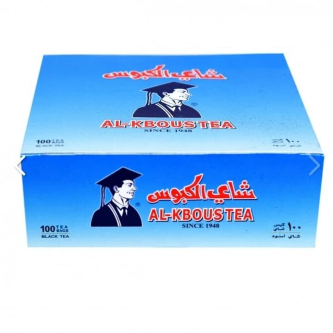 Arabic Black Tea AL - KBOUS Tea ( 100 Tea Bags ) Original * شاي الكبوس * gallery