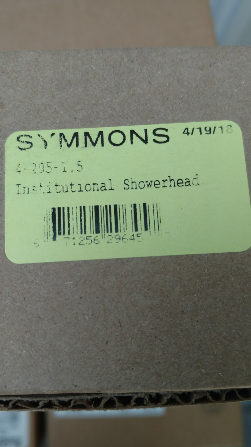 Symmons 4-295-1.5 Institutional Showerhead gallery