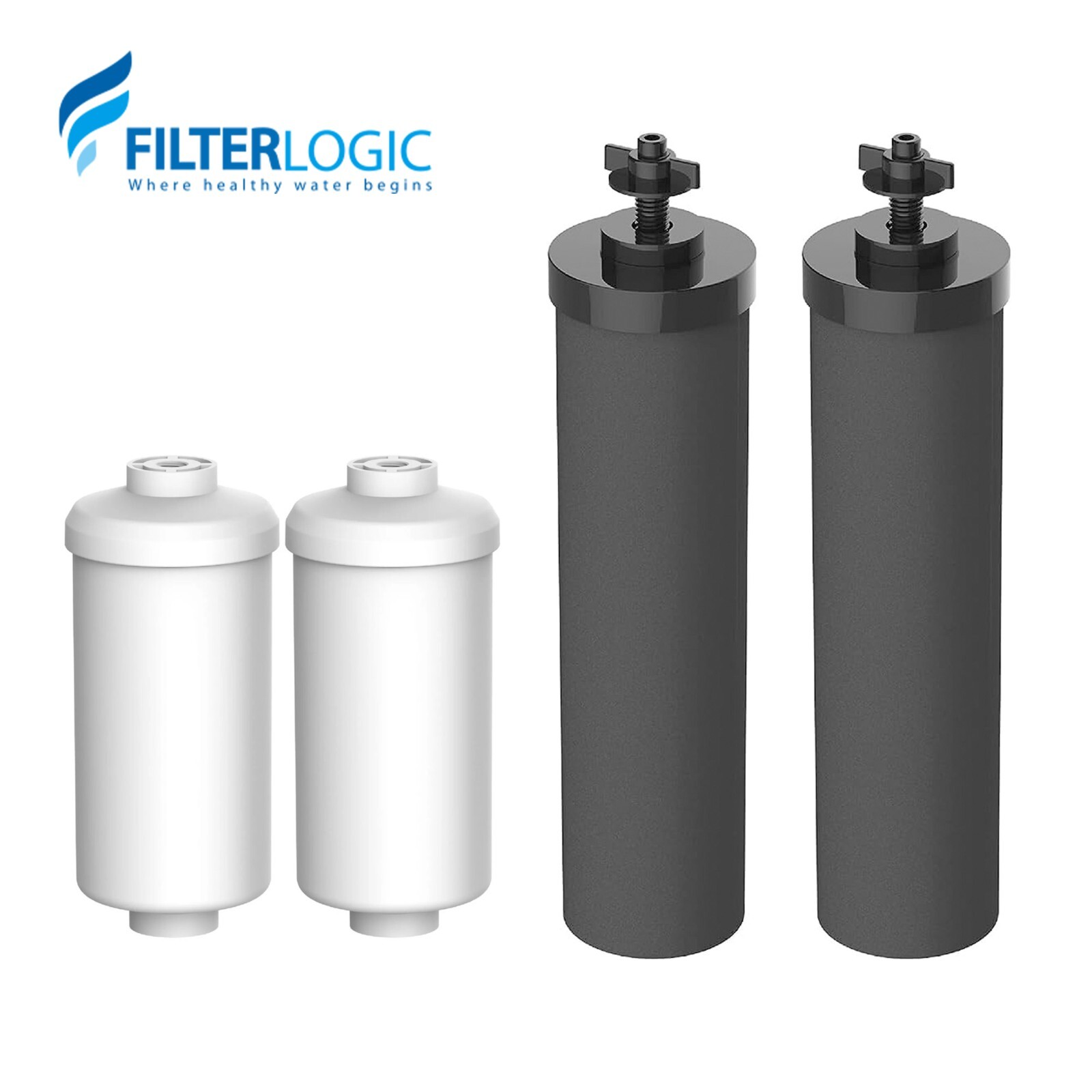 Filterlogic NSF/ANSI 372 Certified Water Filter, Replacement for BB9-2®&PF-2® gallery