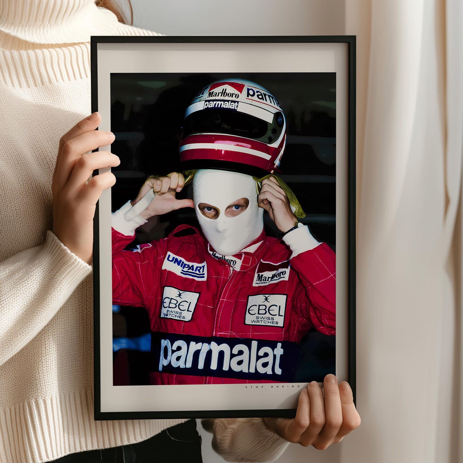 Niki Lauda Poster Vintage Formula 1 Racing Wall Art F1 Fan Gift gallery
