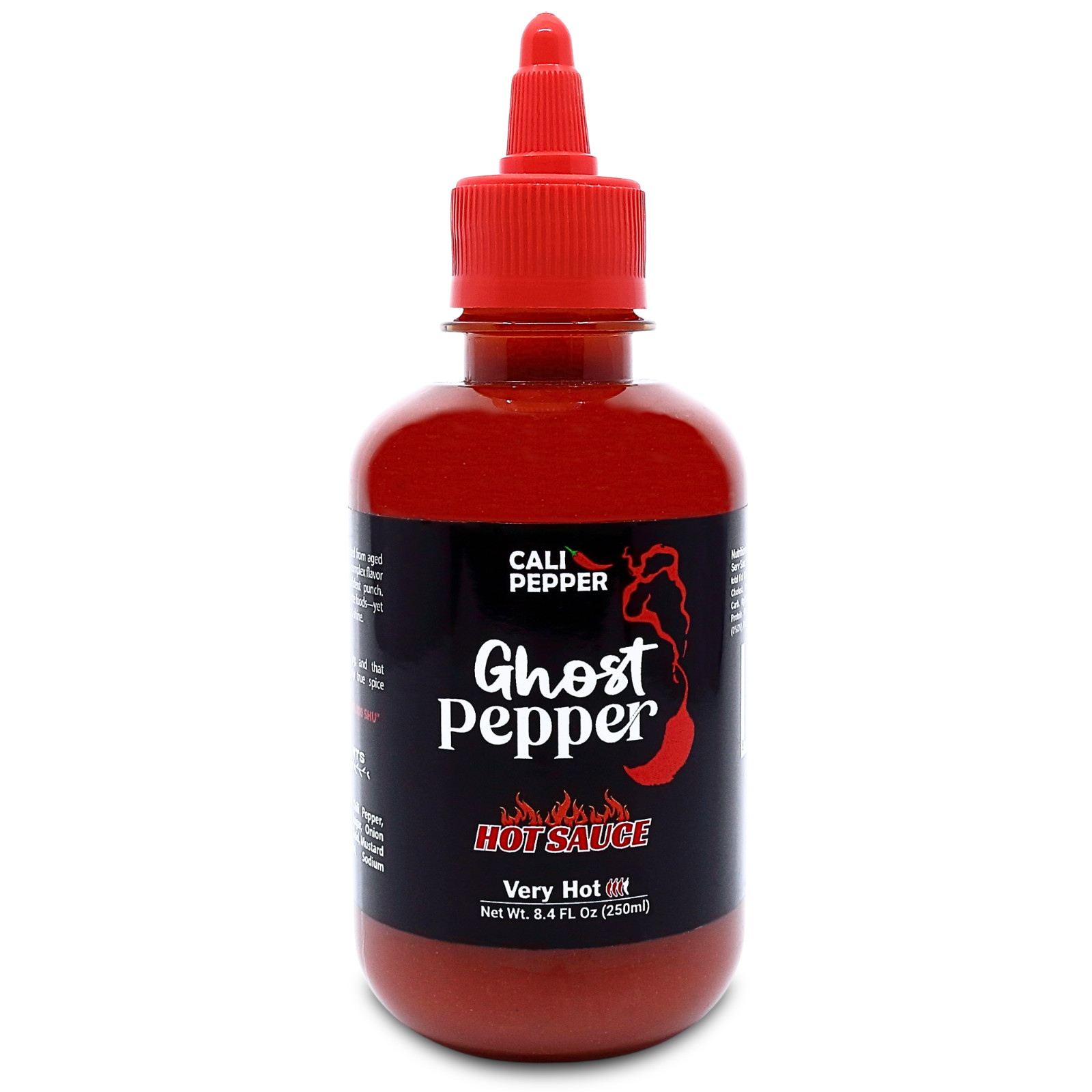 Ghost Pepper Hot Sauce – Extreme Heat Hot Sauce – 8.4 fl oz (250 ml) gallery