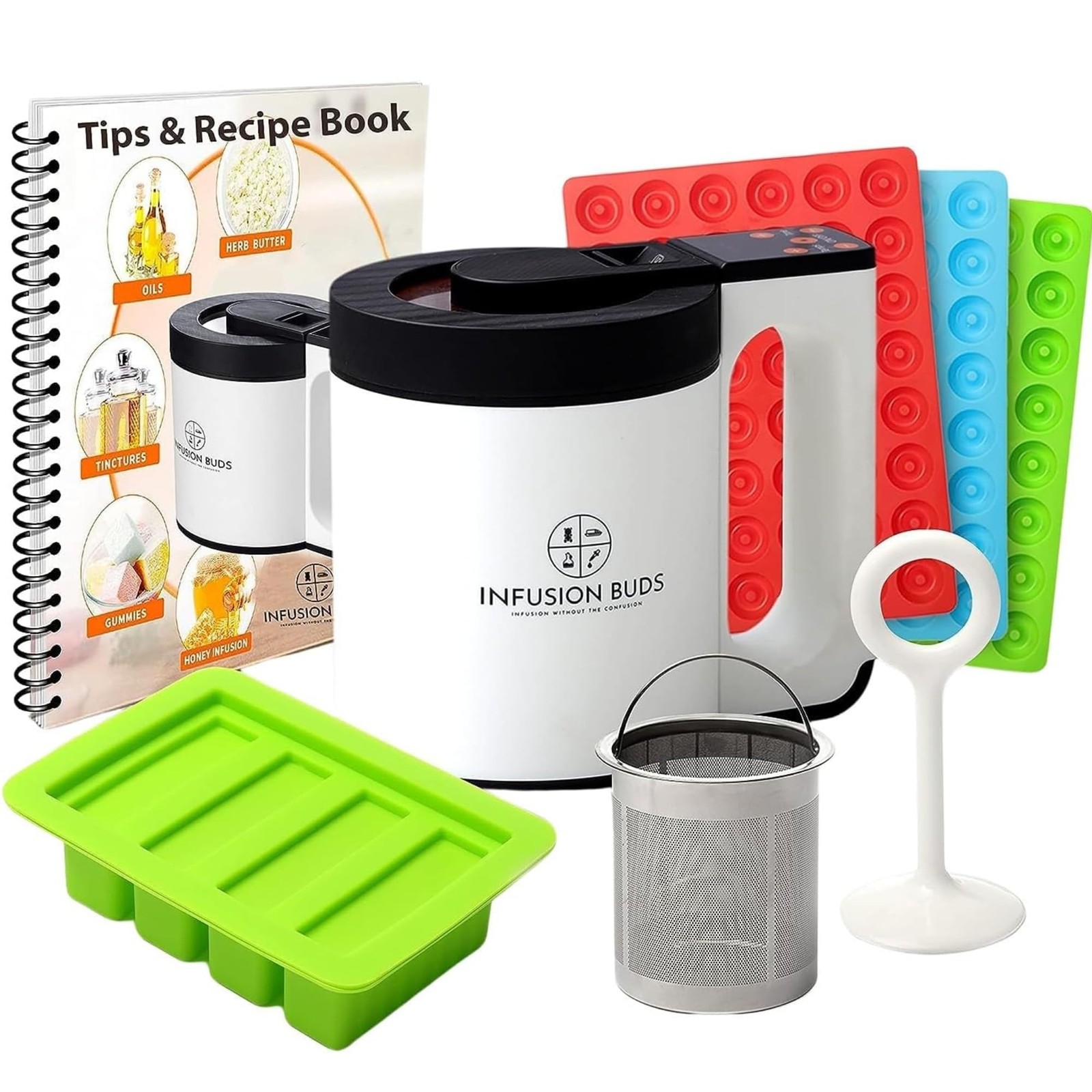 Infusion Buds 2-In-1 Decarboxylator & Oil & Butter Maker Machine -Compact Des... gallery