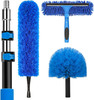 20 Feet High Reach Duster Kit with 5-12 Ft Extension Pole, Cobweb Duster with Te gallery