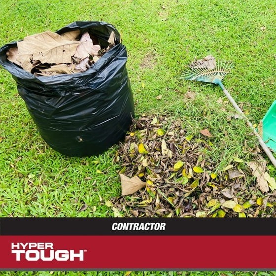Hyper Tough 39-Gallon Drawstring Outdoor & Lawn Trash Bags, 1.1 MIL, 30 Bags gallery