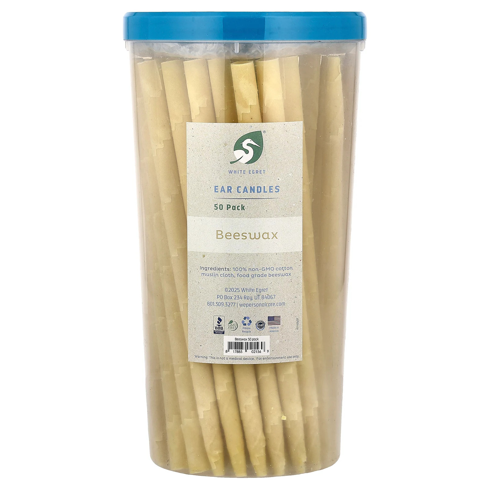 Ear Candles, Beeswax, 50 Pack gallery