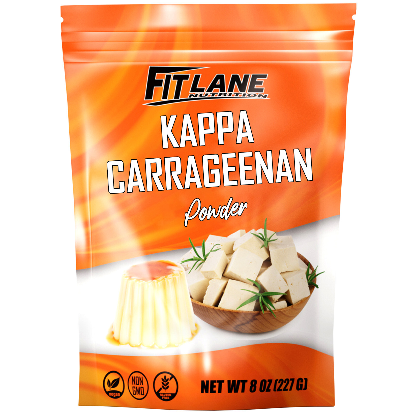 Kappa Carrageenan Powder, for Vegan Cheese, Non-GMO. Refined Food Grade 8 oz Bag gallery