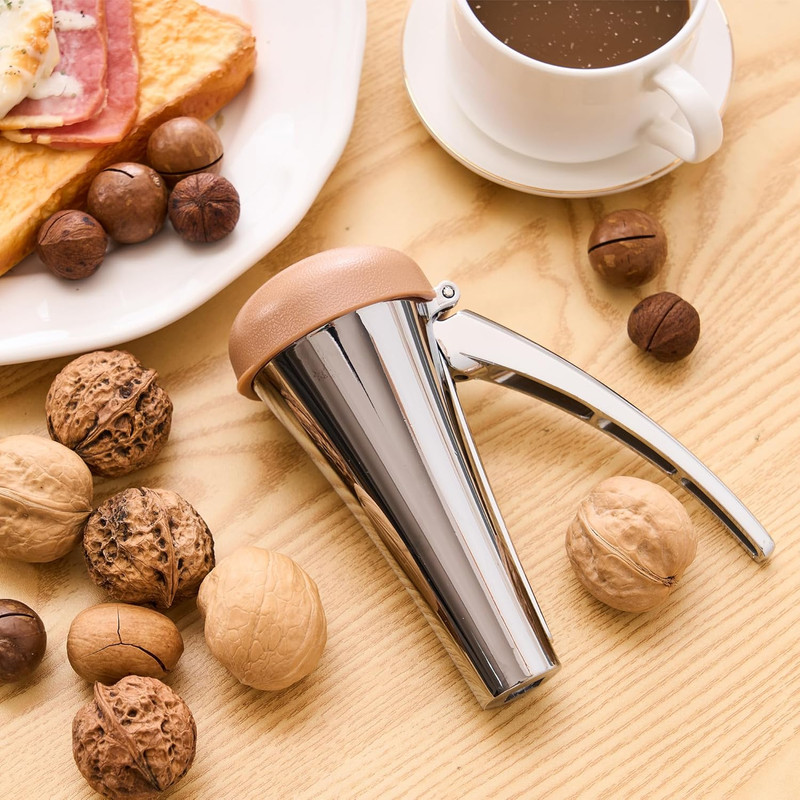Nutcracker: Effortlessly Cracks Large to Medium Nuts, Heavy Duty Nut Cracker Too gallery