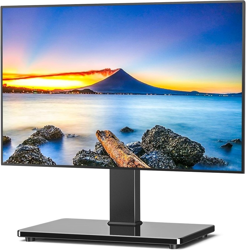 Height Adjustable Universal TV Stand for 32-75 Inch Screens - Swivel Design gallery
