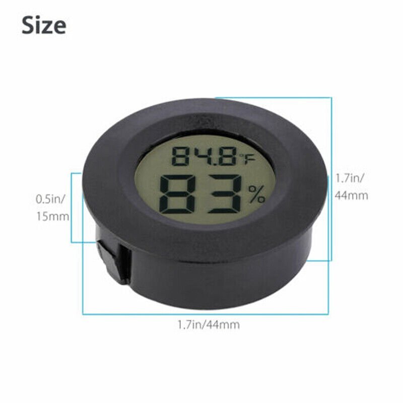 Mini LCD Digital Thermometer Hygrometer Humidity Temperature Meter Indoor Tester gallery