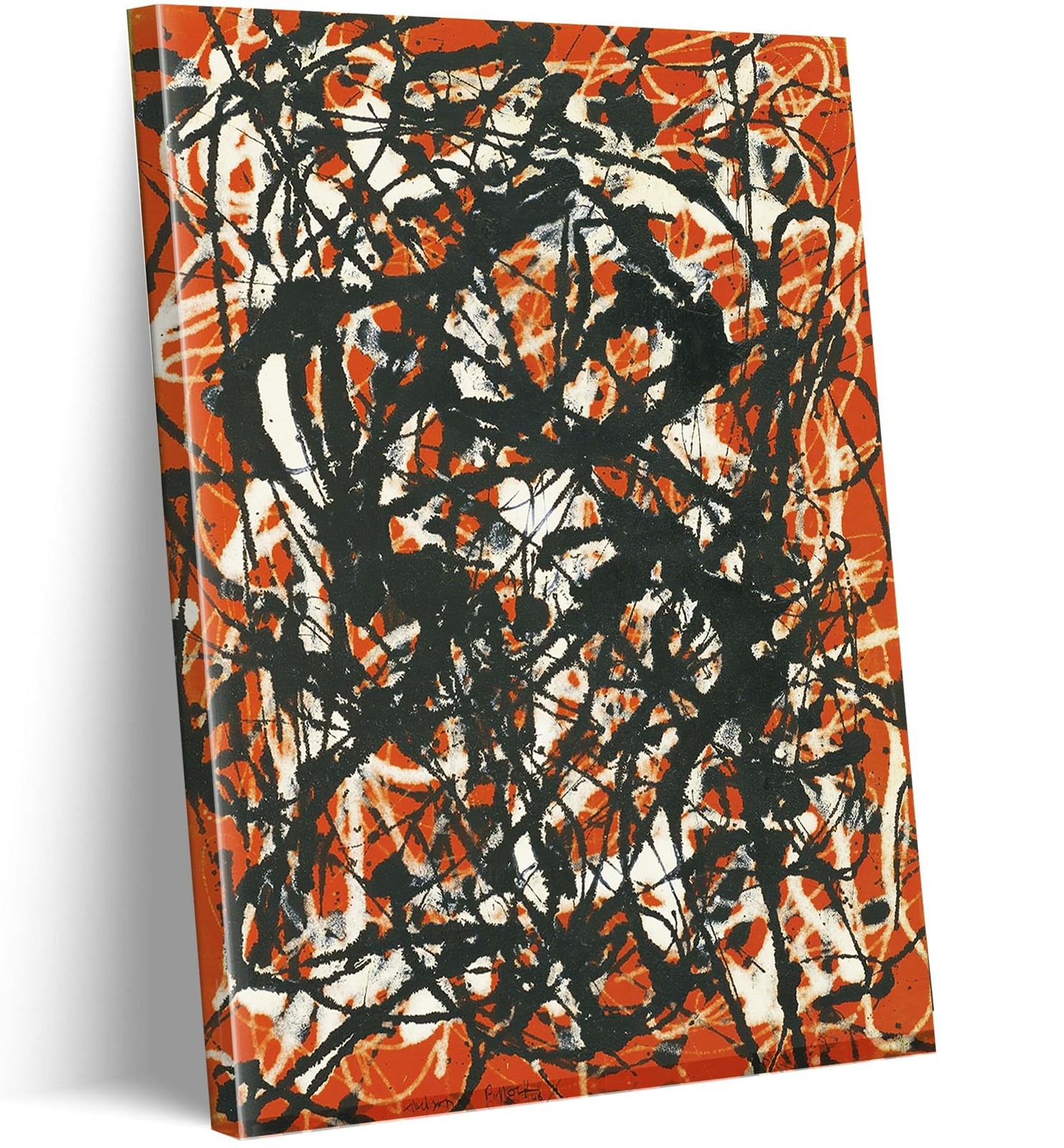 ALMLZL Free Form by Jackson Pollock Wall Art Minimalist Abstract Line Art Gic... gallery