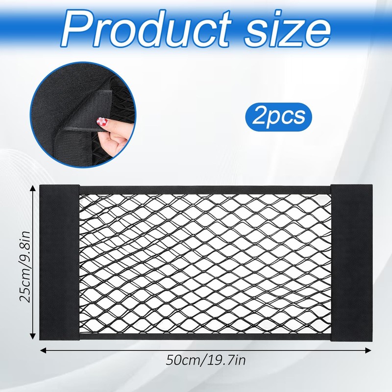 Mesh Cargo Storage Net Universal Mesh Net Organizer for Car Trunk gallery