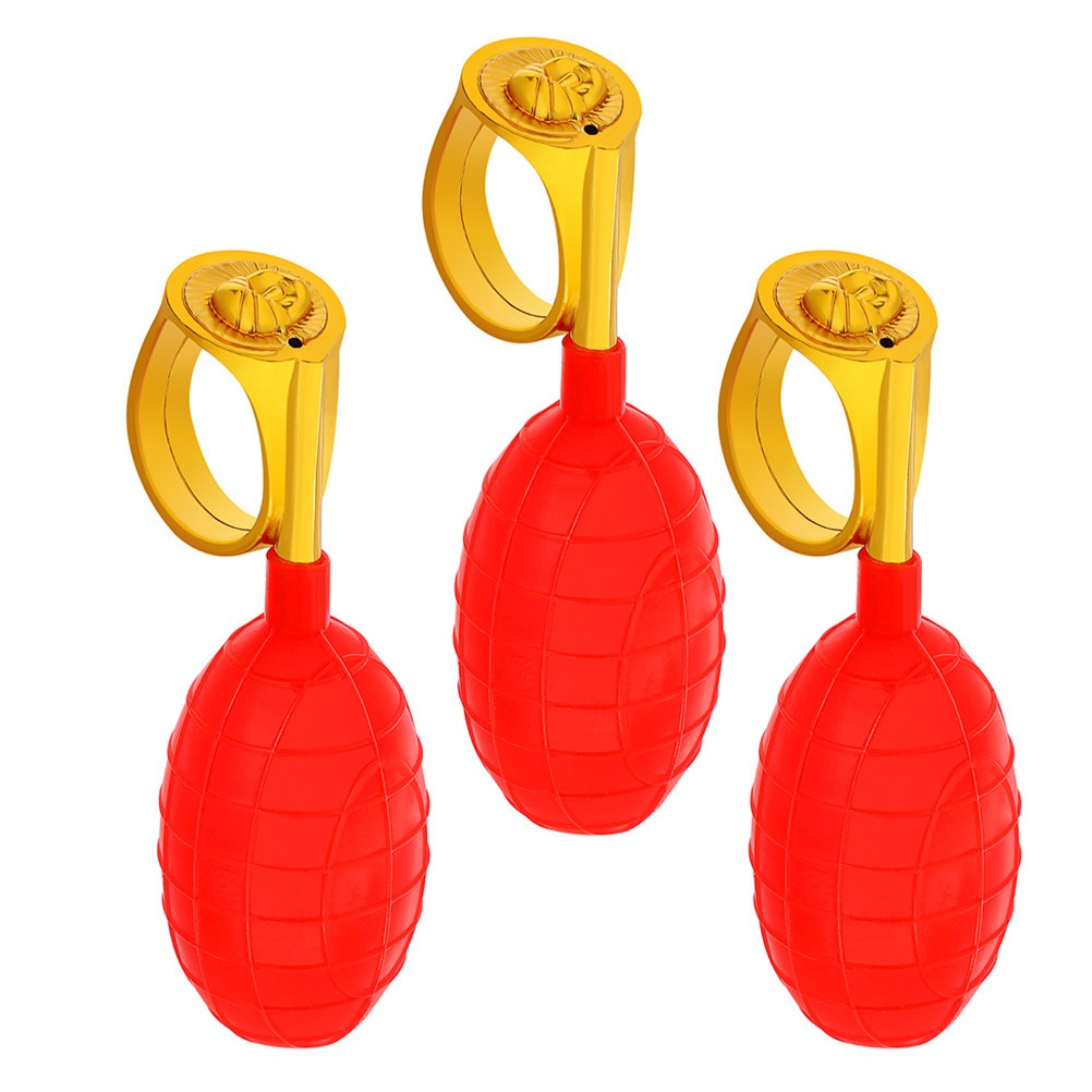 3 Pcs Tricky April Fools' Toys Water-squirting Day Pranks Spray Ring gallery
