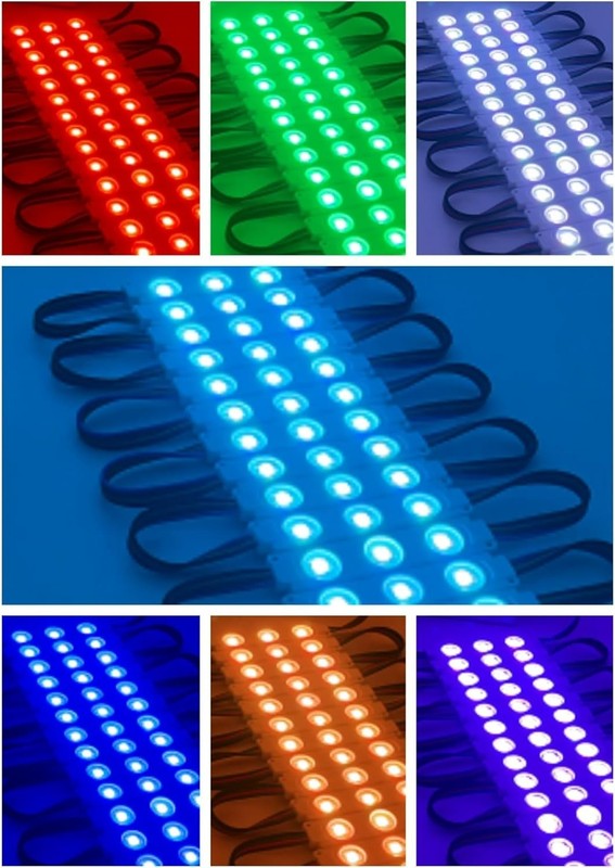 64PCS 33FT RGB+IC Magic Color LED Module 5050 SMD for Storefront Letter Signs gallery