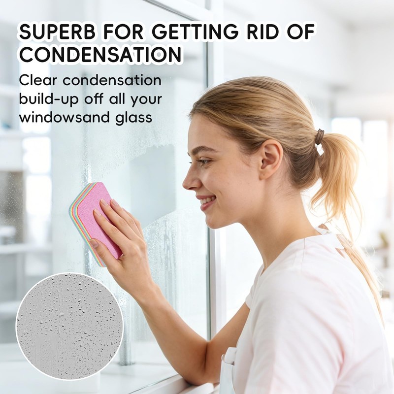 Super Absorbent 12-Layer Microfiber Sponge Block, Tearable for Multiple Uses,... gallery