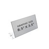 Azar Displays Angled L-Shaped Frame 8.5"x 3.5''High, 10-Pack gallery