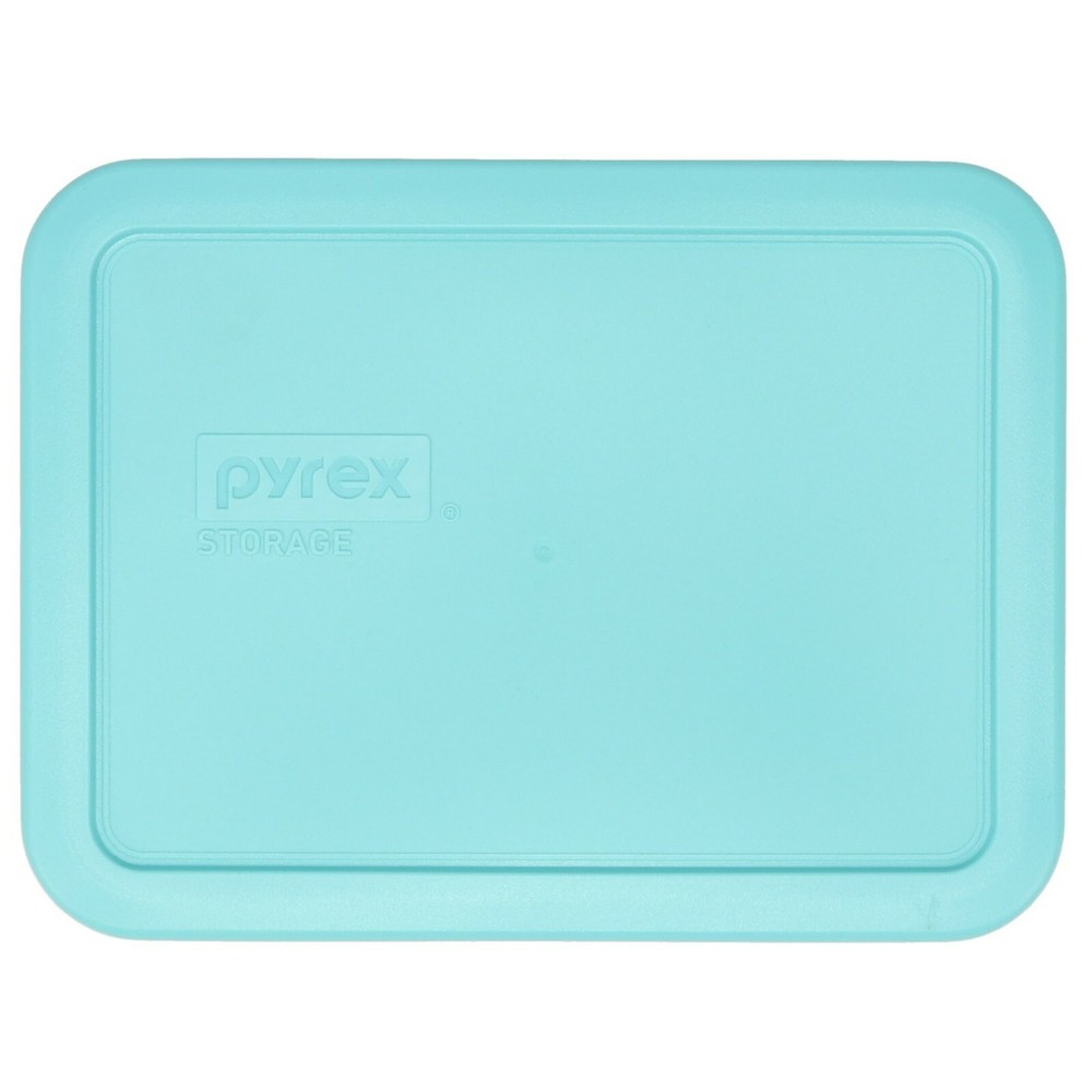 Pyrex 7210-PC Sun Bleached Turquoise Food Storage Replacement Lid Cover