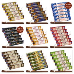 TRUMIRI Incense Stick Holder Bundle with Satya 15g Incense Sticks – Pack of 6.