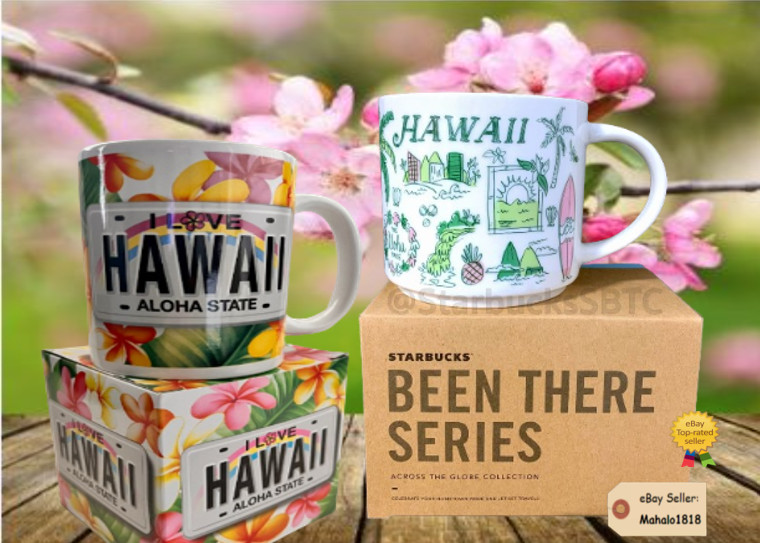 Starbucks Hawaii Mug Bundle Been There Collection Hawaii License Plate Mug gallery