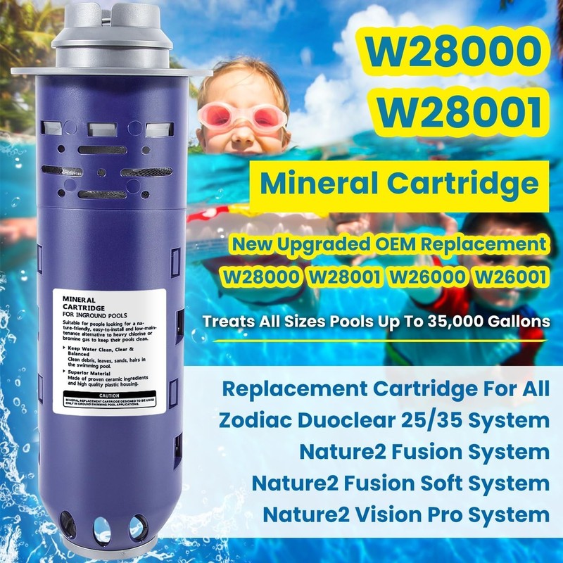 Nature2 Duoclear Replacement Cartridge W28000 W28001, Eco-Friendly Pool Solution gallery