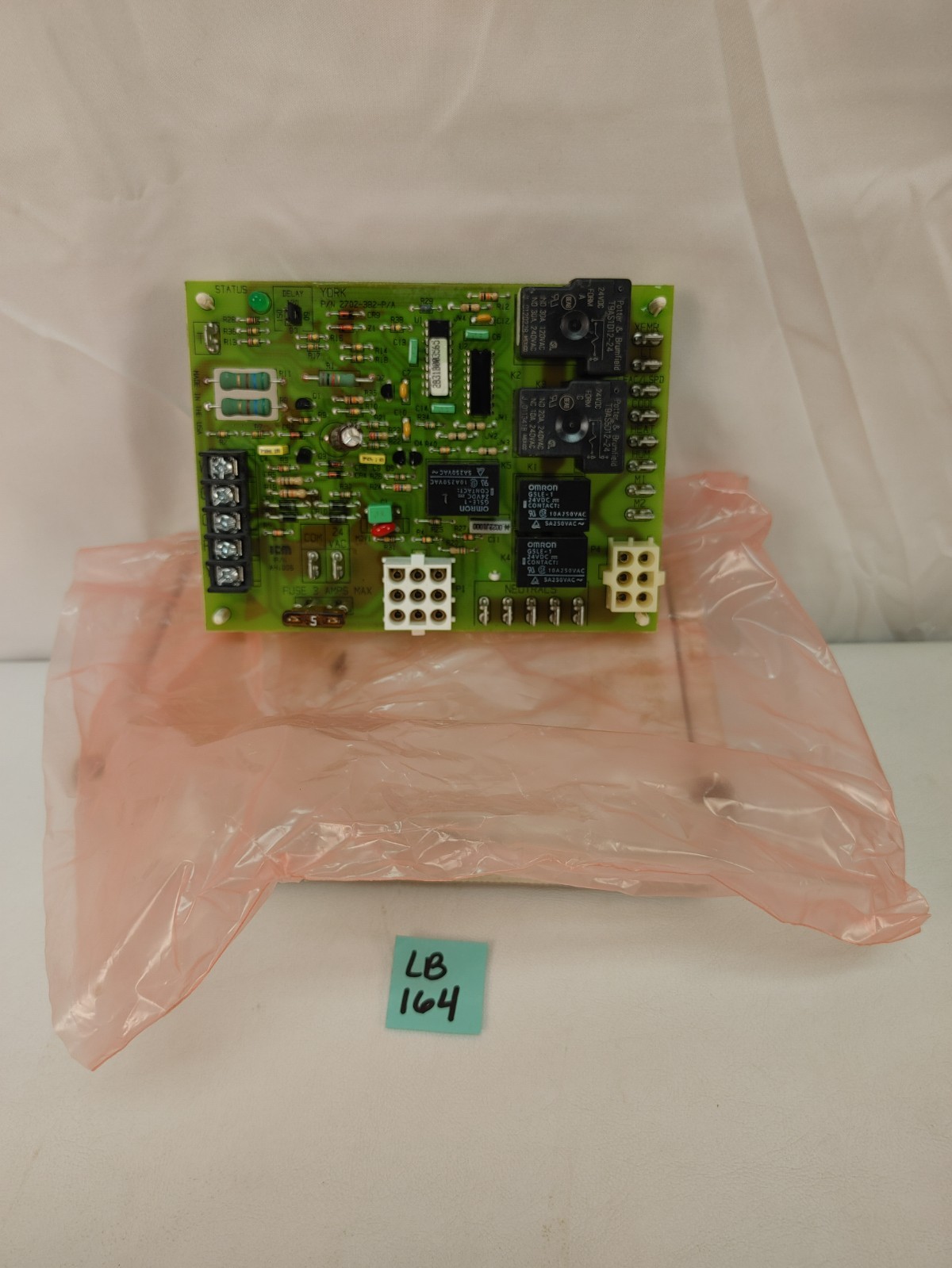 York 2702-382P/A Control Board - Unused in worn box gallery