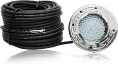 6 Inch LED Spa Lights for Inground Pool, 100FT AC120V 6 Inch White Pool Lights,
