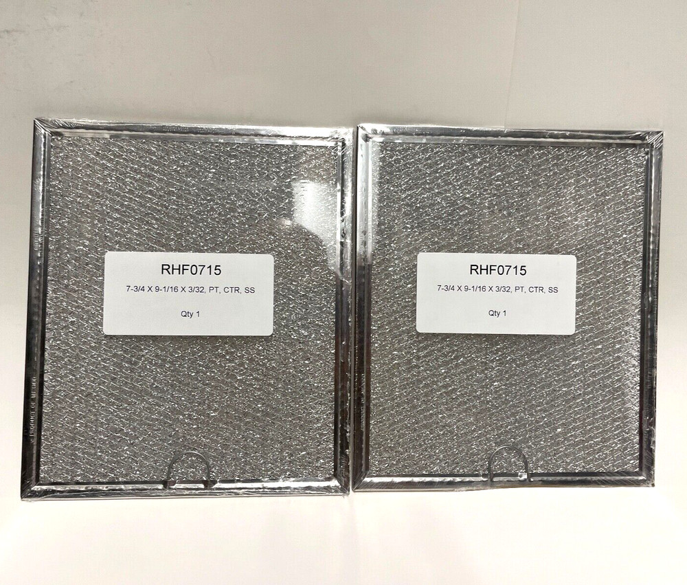 2-PACK Replacement Microwave Grease Filter WB6X486 WB06X10125 Made in the USA
