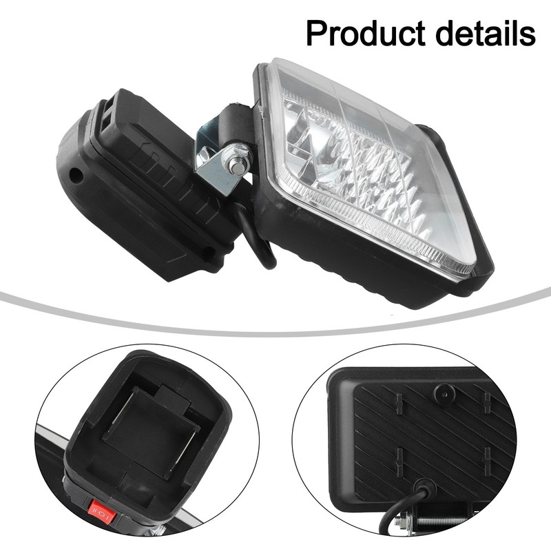 For 18V Liion Battery LED Work Light for Camping and Outdoor Activities gallery