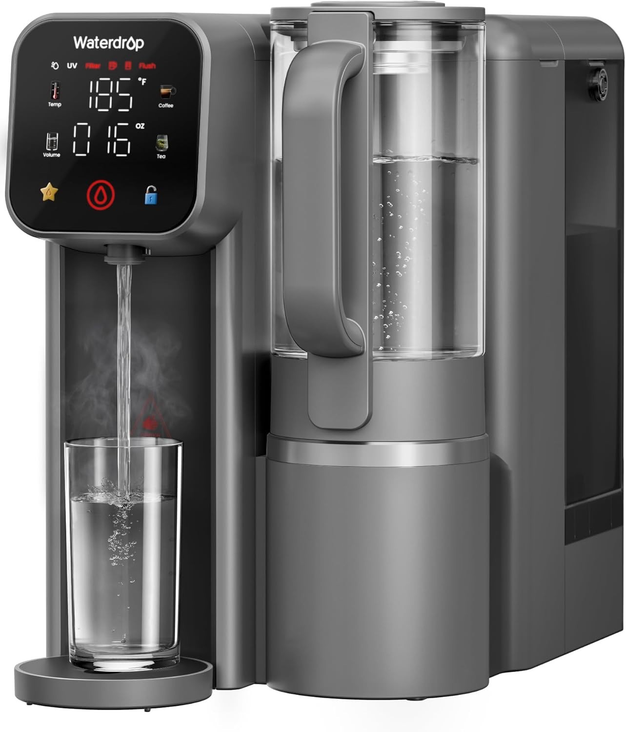 Waterdrop M6H Instant Hot Reverse Osmosis System Countertop Water Filter 7-Stage gallery