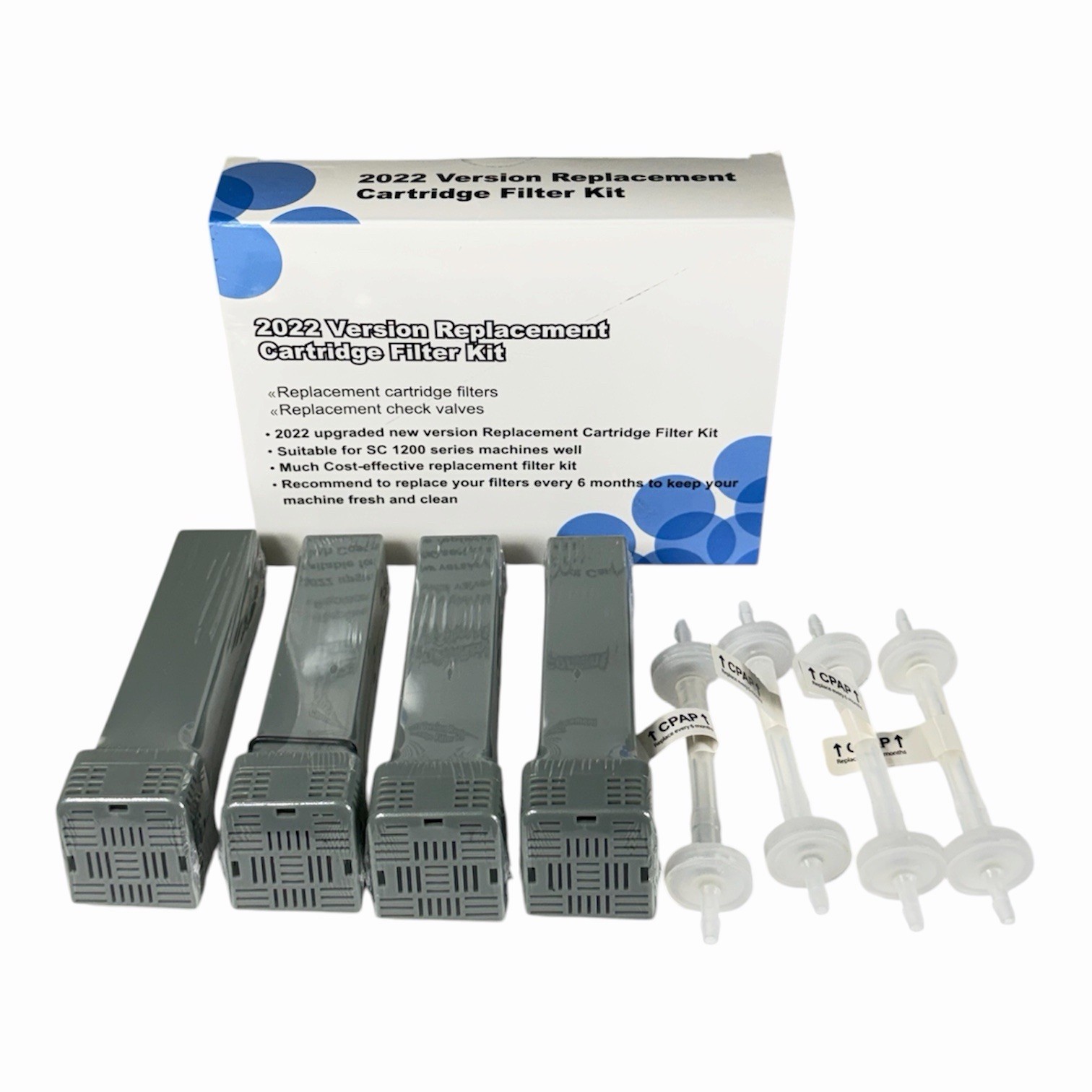 4-Pack Filter & Check Valve Replacement Cartridge Filter Kit for SC1200 Machine gallery