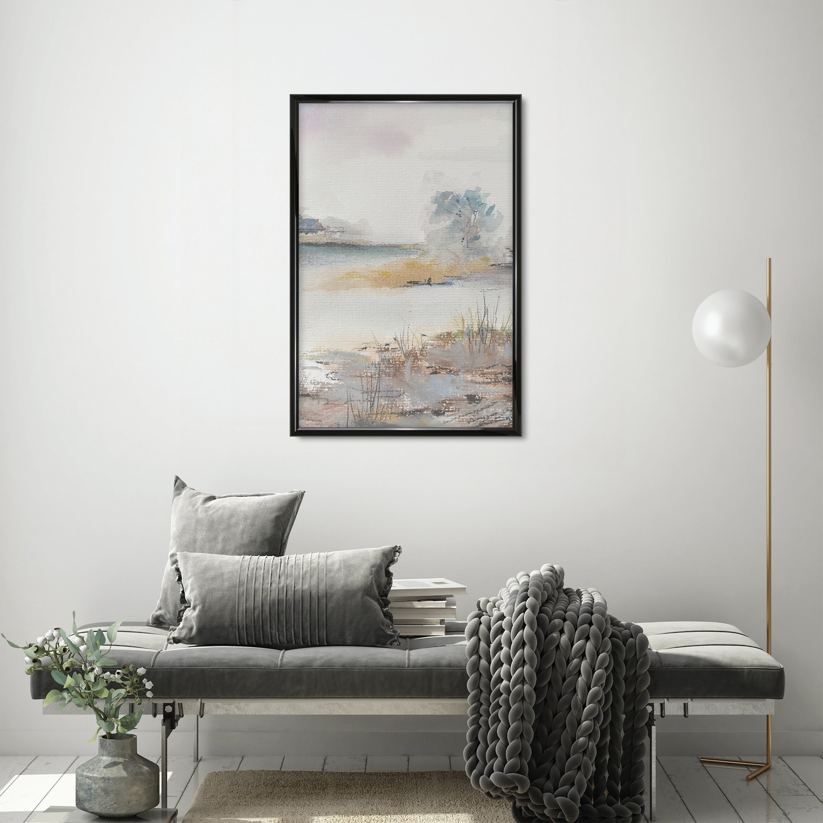 Mainstays 20x30 Rounded Black Poster Frame gallery