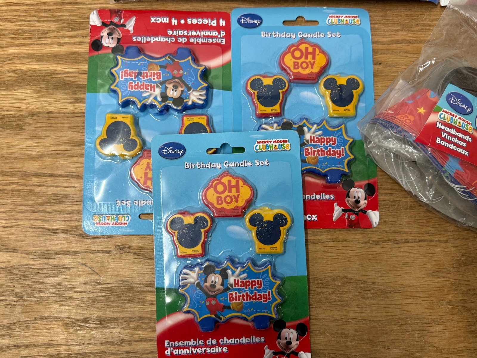 Disney Junior Mickey Mouse Clubhouse Kids Boys Birthday Party Supplies Mixed Lot gallery