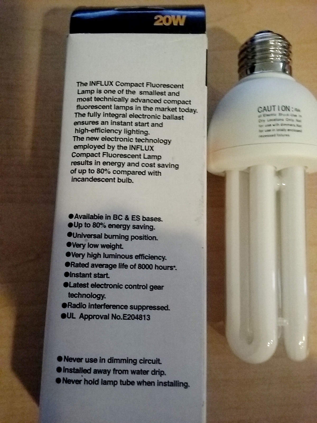 Influx 120v Warmlight 20w 8000 Long Life Hours gallery