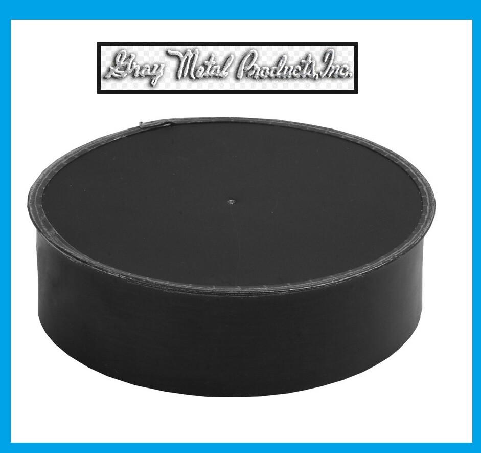 GRAY METALS - Black Stove Pipe 5" Tee Cap 24 Gauge NEW! WOODSTOVE gallery