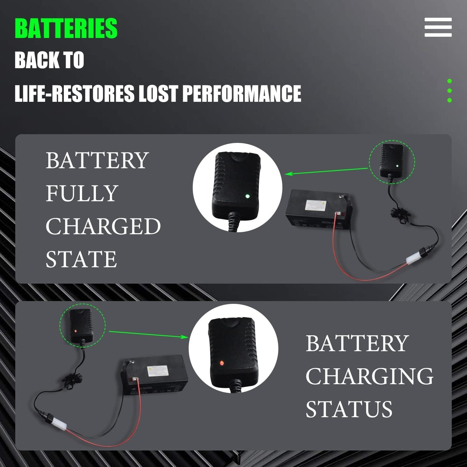 136-9126 Battery Charger - by , Compatible with Toro 22" Lawn Mower Battery Char gallery